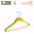 Laminated Wood Jacket Colorful Hanger